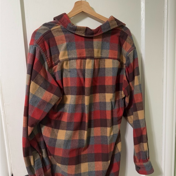 L.L. Bean Multicolor Flannel Shirt - Picture 3 of 3